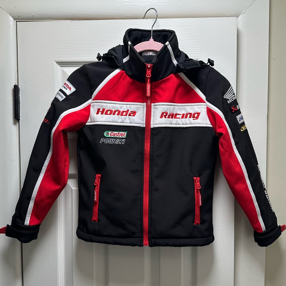 EUC Honda Racing Youth Jacket - purchased at Knockhill in Scotland